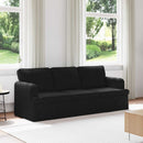 Sofa Sort 201 x 80 x 85 cm Stof