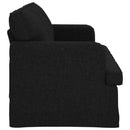 Sofa Sort 201 x 80 x 85 cm Stof