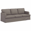 Sofa Gråbrun 201 x 80 x 85 cm Stof