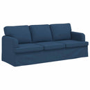 Sofa Blå 201 x 80 x 85 cm Stof