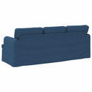 Sofa Blå 201 x 80 x 85 cm Stof