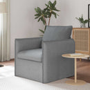 Sofa Lysegrå 75 x 82 x 85 cm Stof