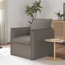 Sofa Gråbrun 75 x 82 x 85 cm Stof