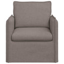 Sofa Gråbrun 75 x 82 x 85 cm Stof