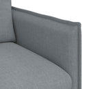 Sofa Lysegrå 136 x 82 x 85 cm Stof