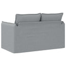 Sofa Lysegrå 136 x 82 x 85 cm Stof