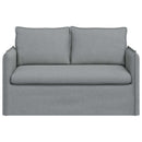 Sofa Lysegrå 136 x 82 x 85 cm Stof
