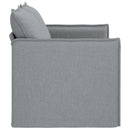Sofa Lysegrå 136 x 82 x 85 cm Stof