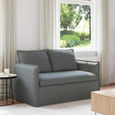 Sofa Mørkegrå 136 x 82 x 85 cm Stof