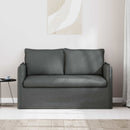 Sofa Mørkegrå 136 x 82 x 85 cm Stof