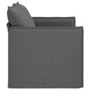Sofa Mørkegrå 136 x 82 x 85 cm Stof
