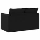 Sofa Sort 136 x 82 x 85 cm Stof