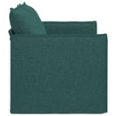 Sofa Mørkegrøn 136 x 82 x 85 cm Stof