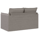 Sofa Gråbrun 136 x 82 x 85 cm Stof