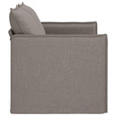 Sofa Gråbrun 136 x 82 x 85 cm Stof