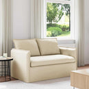 Sofa Creme 136 x 82 x 85 cm Stof