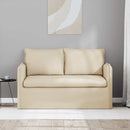 Sofa Creme 136 x 82 x 85 cm Stof