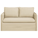 Sofa Creme 136 x 82 x 85 cm Stof