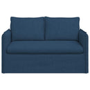 Sofa Blå 136 x 82 x 85 cm Stof