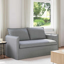 Sofa Lysegrå 156 x 82 x 85 cm Stof