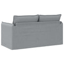 Sofa Lysegrå 156 x 82 x 85 cm Stof