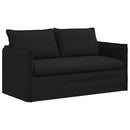 Sofa Sort 156 x 82 x 85 cm Stof