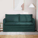 Sofa Mørkegrøn 156 x 82 x 85 cm Stof
