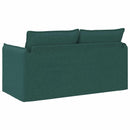 Sofa Mørkegrøn 156 x 82 x 85 cm Stof
