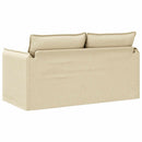 Sofa Creme 156 x 82 x 85 cm Stof