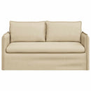 Sofa Creme 156 x 82 x 85 cm Stof