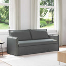 Sofa Mørkegrå 196 x 82 x 85 cm Stof