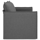 Sofa Mørkegrå 196 x 82 x 85 cm Stof