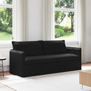 Sofa Sort 196 x 82 x 85 cm Stof