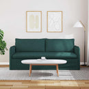 Sofa Mørkegrøn 196 x 82 x 85 cm Stof