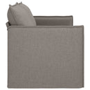 Sofa Gråbrun 196 x 82 x 85 cm Stof