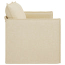 Sofa Creme 196 x 82 x 85 cm Stof