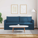 Sofa Blå 196 x 82 x 85 cm Stof