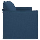 Sofa Blå 196 x 82 x 85 cm Stof