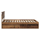 Sengestel Gammelt træ 150 x 200 cm Konstrueret træ