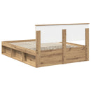 Sengestel Artisan eg 150 x 200 cm Konstrueret træ