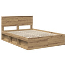 Sengestel Artisan eg 140 x 190 cm Konstrueret træ