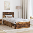 Sengestel Gammelt træ 100 x 200 cm Konstrueret træ