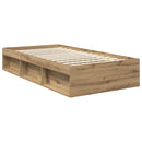 Sengestel Artisan eg 100 x 200 cm Konstrueret træ
