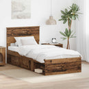 Sengestel Gammelt træ 90 x 190 cm Konstrueret træ