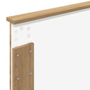 Sengestel med hovedgærde Artisan eg 90 x 190 cm Konstrueret træ
