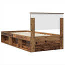 Sengestel Gammelt træ 75 x 190 cm Konstrueret træ