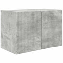 Tv vægskab sæt Vægmonteret 4 pcs Beton Grå Konstrueret træ