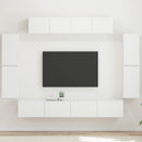 TV-skab 8 stk. Hvid