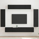 TV-skab 8 stk. Sort