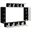 TV-skab 8 stk. Sort